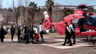 Kalp Yetmezliği Tanısı Konulan Çocuk Hasta Helikopterle Ankara’ya Sevk Edildi