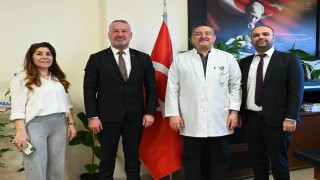 Karabatıdan 14 Mart Tıp Bayramında anlamlı ziyaret