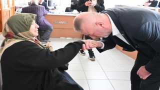 Karabatıdan Ulu Çınarlara vefa ve saygı açıklaması