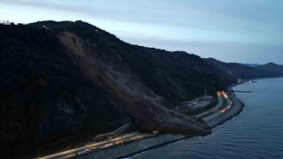 Karadeniz Sahil Yolunda heyelan tehlikesi artıyor