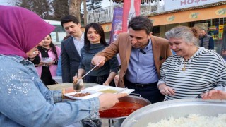 Karaköyde vatandaşlarla bir araya geldi