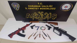 Karamanda 146 bin makaron ele geçirildi