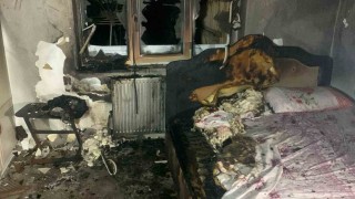 Karamanda müstakil eve iftar saatinde molotoflu saldırı