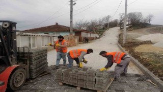 Karamürsele 35 bin metrekare parke yol