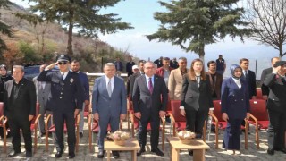 Karatepe Şehitliğinde anma programı