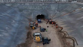 Kaya düşen hızlı tren şantiyesinde arama kurtarma çalışmaları tamamlandı