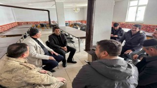 Kaymakam Aslantatarın köy ve okul ziyaretlerini sürdürüyor