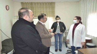 Kaymakam Ateş, Sağlık Evini ziyaret etti