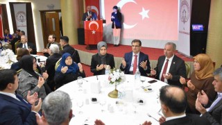 Kaymakam Güldoğan, şehit yakınları ve gazileri iftar sofrasında ağırladı