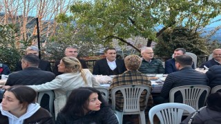 Kaymakam İlyas Memiş, iftar yemeğine katıldı