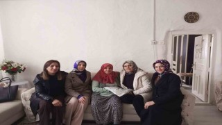 Kaymakam Koşansudan yaşlılara ziyaret