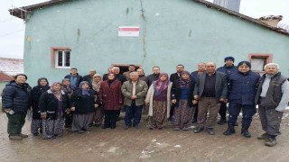 Kaymakam köy sakinleri ile bir araya geldi
