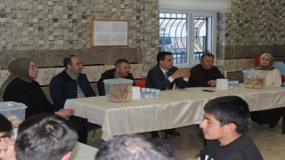 Kaymakam Şahin söyleşide öğrencilerle buluştu