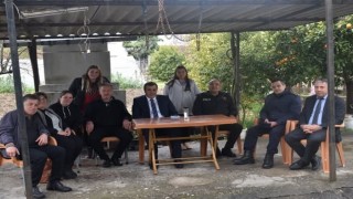 Kaymakam Yakuta aile ziyaretlerine devam ediyor