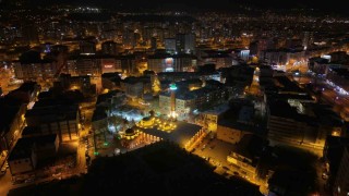 Kayseri Büyükşehir; Ramazanda Camii Kebiri ışıklandırdı