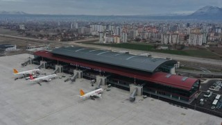 Kayseri Havalimanında Şubat ayında 178 bin 240 yolcuya hizmet verildi