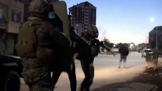Kayseride bin 74 personel ile eş zamanlı operasyon
