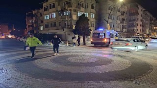 Keşanda otomobil ile çarpışan motosikletin sürücüsü yaralandı