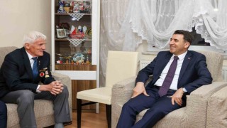 Kıbrıs Gazisi Bilal Özkana ziyaret