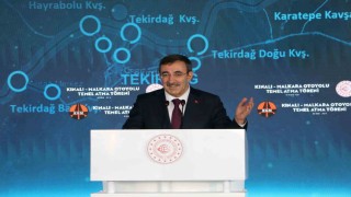 Kınalı-Malkara Otoyolunun temeli atıldı