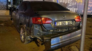 Kırıkkalede iki otomobil çarpıştı: 1 yaralı