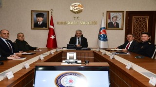 Kırıkkalede İl Güvenlik ve Asayiş Koordinasyon toplantısı düzenlendi