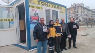 Kırklarelinde sürücülere fermuar sistemi anlatıldı