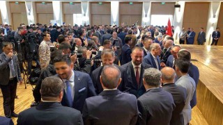 Konyada bayramlaşma programı yapıldı