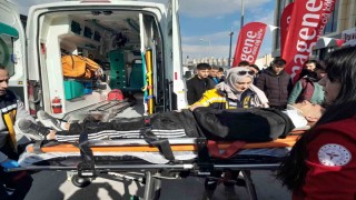 Konyada trafik kazası: 2 yaralı