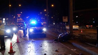 Konyada yarışan motosikletler çarpıştı: 1 ölü, 1 ağır yaralı