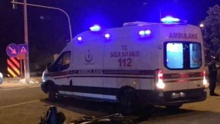 Küçük Sanayi Sitesinde yaşanan trafik kazasında 1 kişi yaralandı