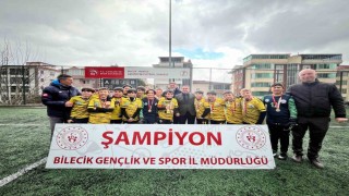 Küçükler Futbol İl Turnuvasının şampiyonu Edebali Ortaokulu oldu