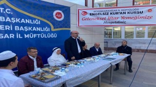 Kuran Kursu öğrencileri İftarda buluştu