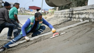 Kuşadası Belediyesinden Yaylaköyde peyzaj çalışması