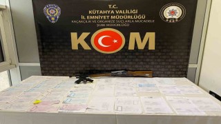Kütahya merkezli operasyonda suç örgütü çökertildi, 7 kişi gözaltına alındı