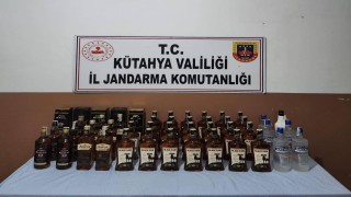 Kütahyada 44 litre sahte içki ele geçirildi