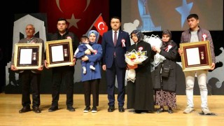 Kütahyada Devlet Övünç Madalyası ve Beratı Tevcih töreni