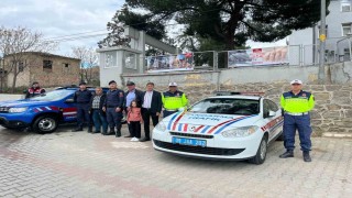 Kuyucak jandarmasından şekerli bayram denetimi
