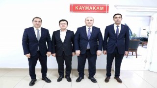KYK heyetinden Patnos Kaymakamına ziyaret