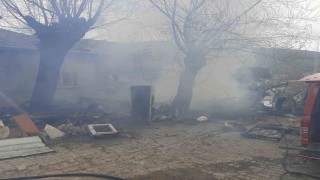 Malatyada bahçe yangını