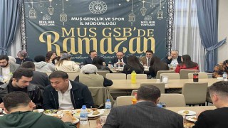 Malazgirtte ‘GSBde Ramazan İftarı programı
