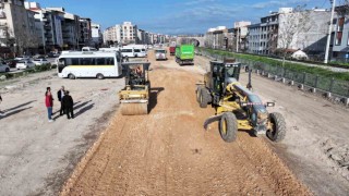 Manisada 18 yıllık yol sorunu çözülüyor