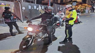 Manisada 59 motosiklet trafikten men edildi