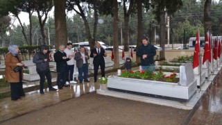 Manisada şehit aileleri ve gazilerden hüzün dolu ziyaret