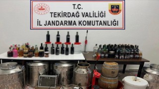 Marmaraereğlisinde kaçak içki operasyonu
