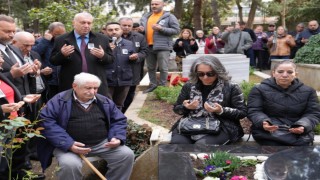 Merhum Hüseyin Güler vefatının birinci yılında mezarı başında anıldı
