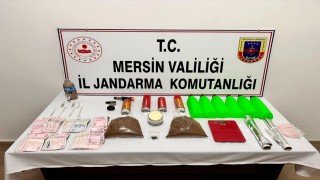 Mersinde uyuşturucu taciri 2 şüpheli yakalanıp tutuklandı