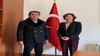 Metinden Başkonsolos Zeybeke ziyaret