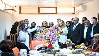 Milletvekili Ölmeztoprak ve Başkan Geçit, kadın girişimcilere destek verdi