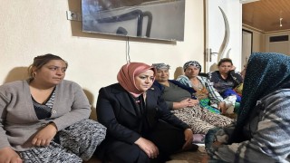 Milletvekili Ünden minik Nazlının acılı ailesine taziye ziyareti